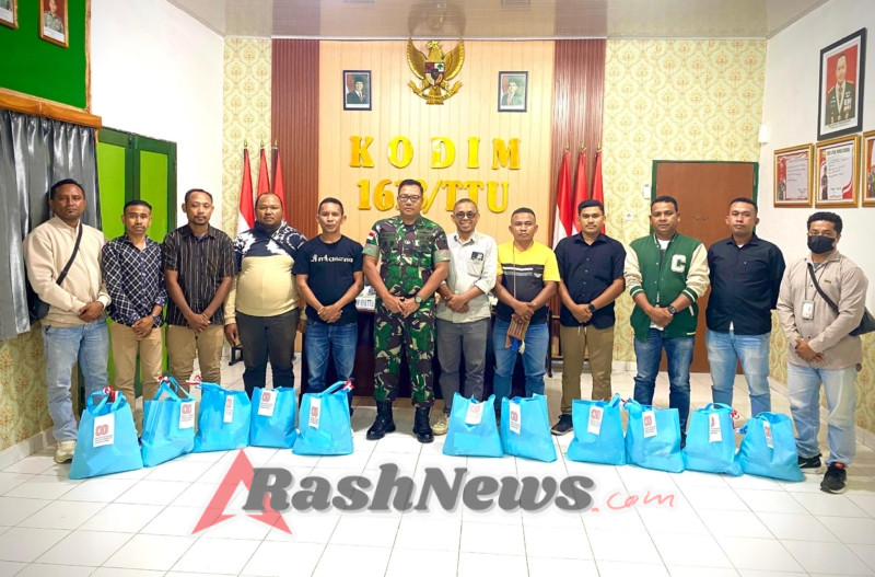 Dandim 1618/TTU Ajak Media Kawal Ketahanan Pangan dan Stabilitas Perbatasan