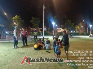 kimkbhCegah Gangguan Kamtibmas, Polres Tabanan Intensifkan Blue Light Patrol di Titik Keramaian