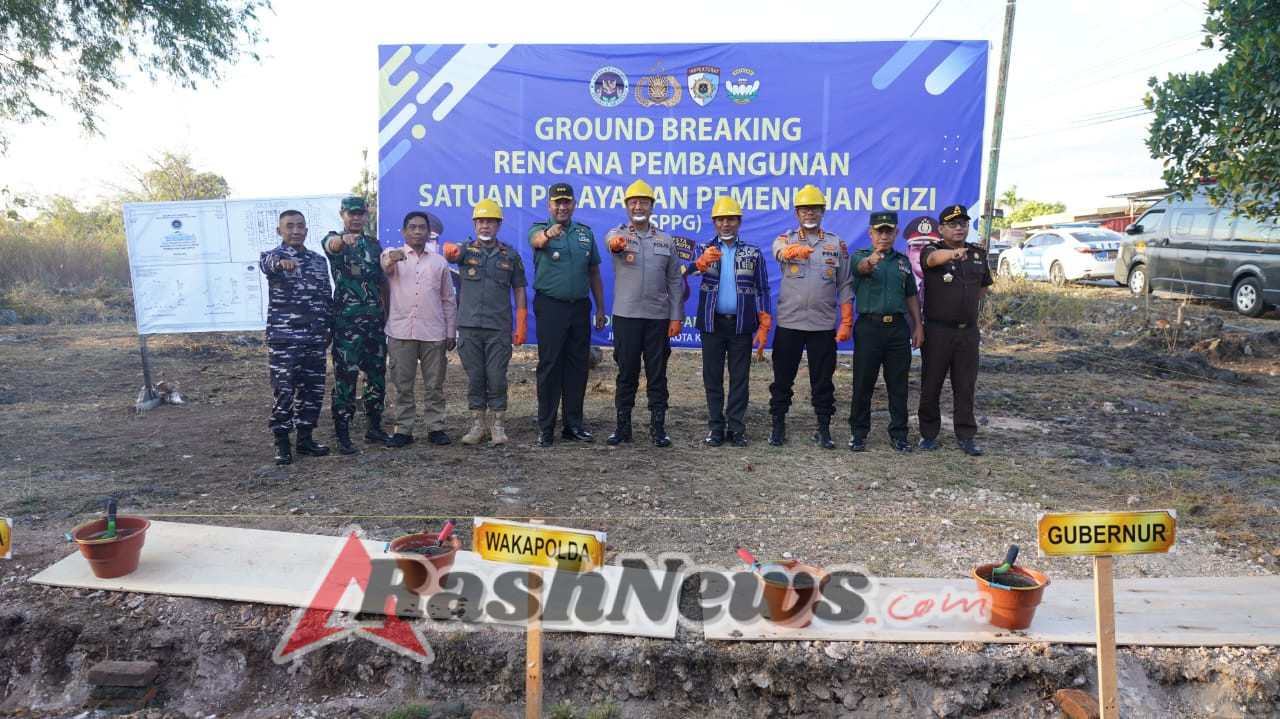 Peletakan Batu Pertama Dapur Umum Bergizi Nasional