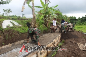 Bersama TNI, Perbekel Ari Anggara Dorong Pembangunan Pertanian Berkelanjutan