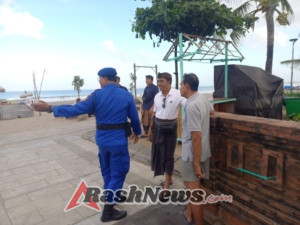 Amankan Kawasan Pantai, Satpolairud Polres Badung Gencar Lakukan Patroli