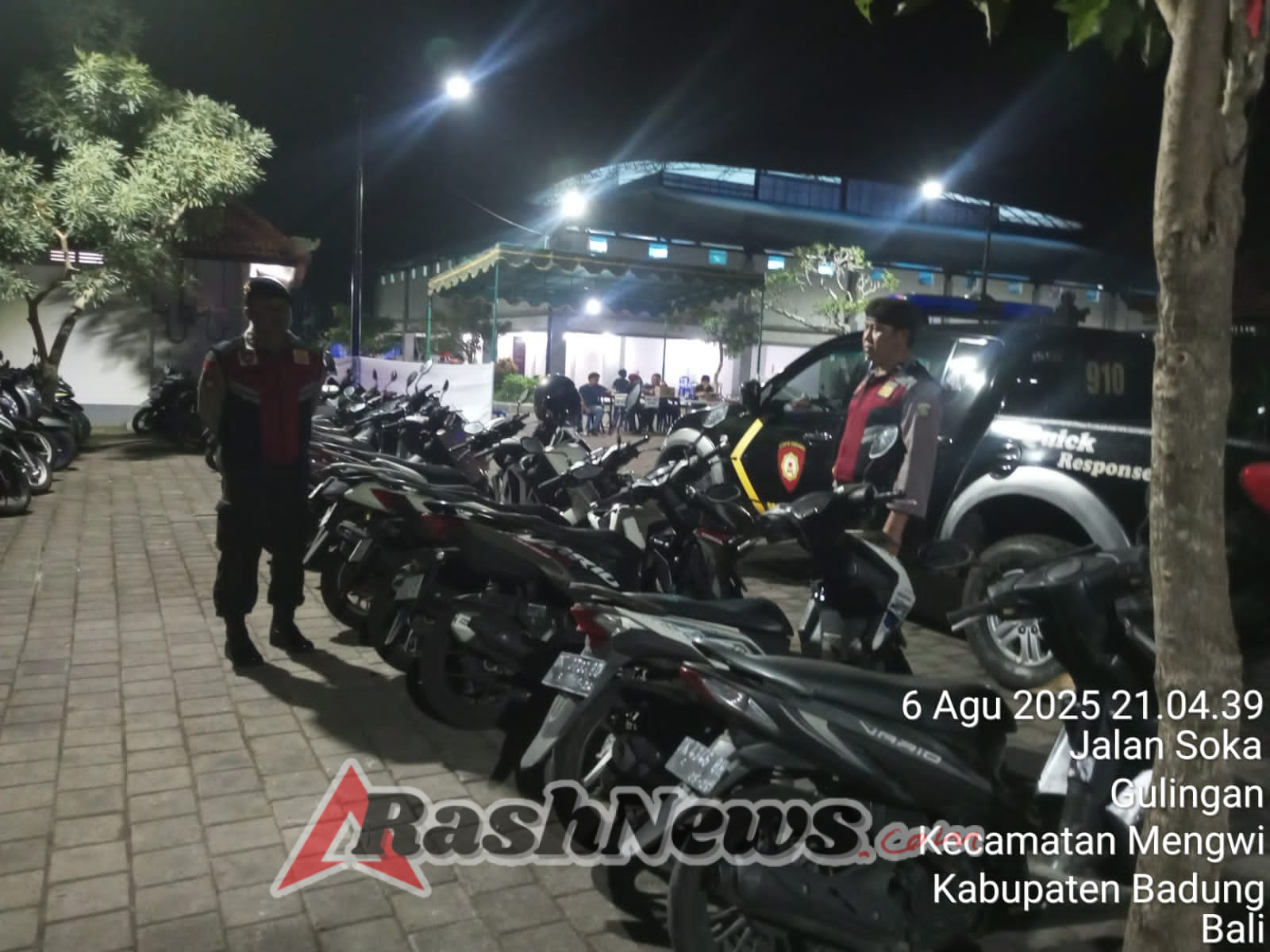 Antisipasi Curanmor Ini Yang Dilakukan Samapta Polsek Mengwi