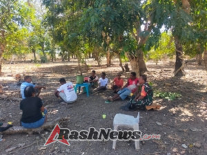 Ciptakan Keakraban Babinsa Komsos Dengan Warga Binaan