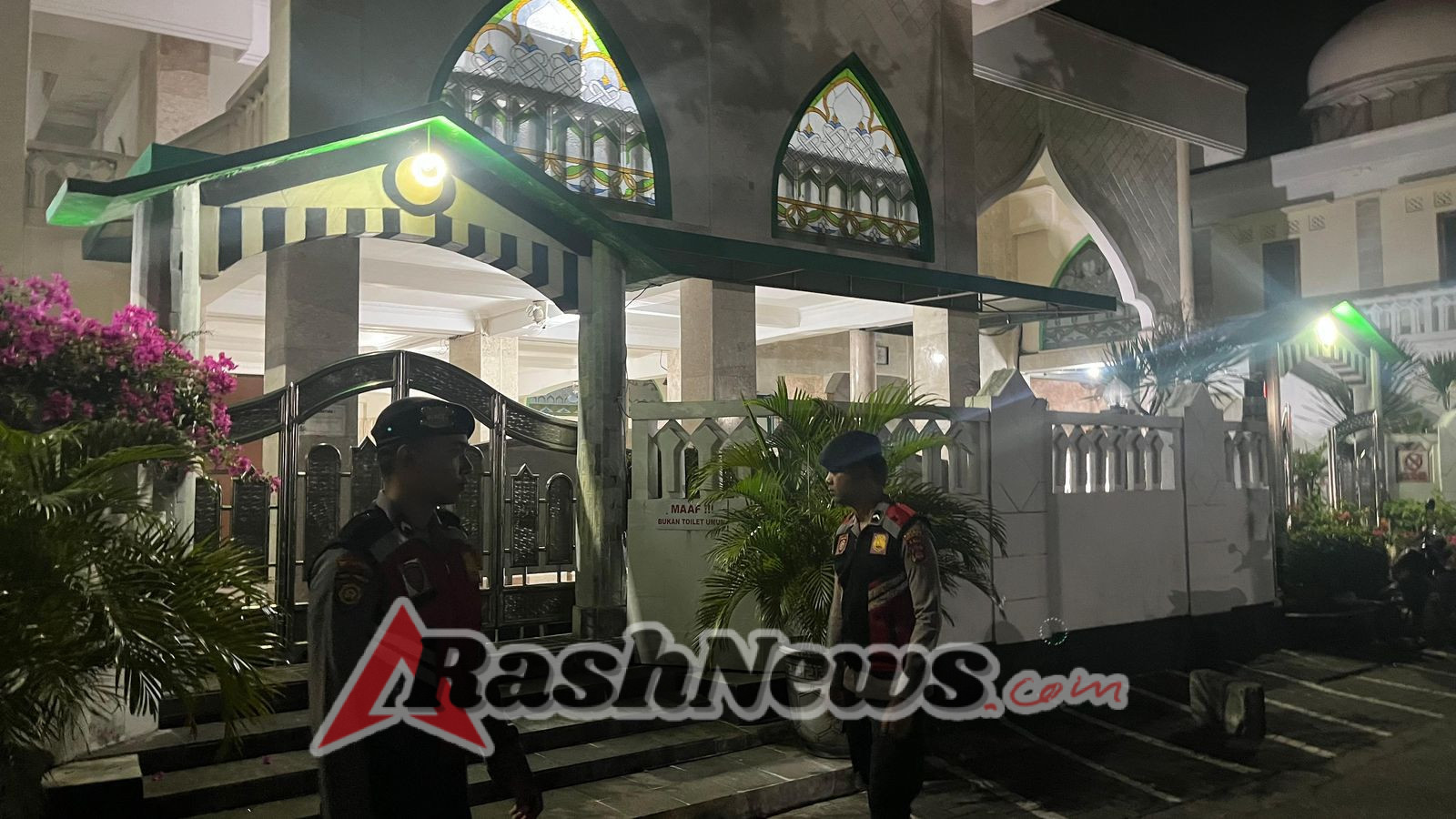 Polres Bandara Gelar Patroli Malam di Komplek Ibadah Bandara Ngurah Rai, Wujudkan Rasa Aman dan Nyaman