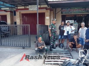 Babinsa Ende Timur Tegaskan Pentingnya Kamtibmas di Wilayah Rewarangga Selatan