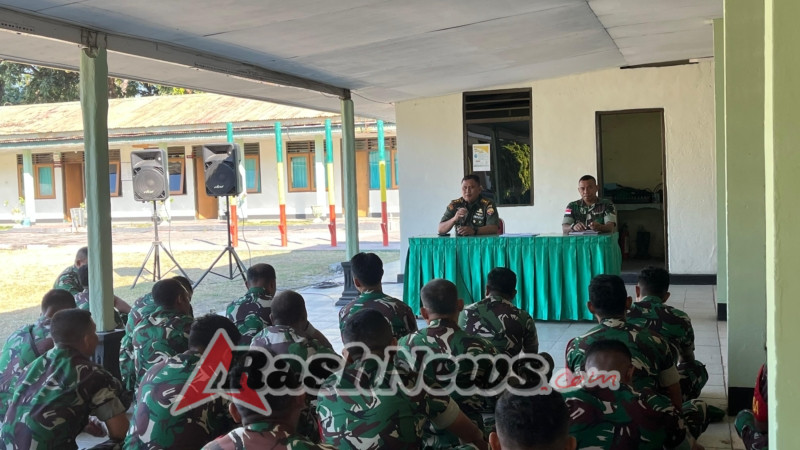 Berikan Jam Komandan, Dandim 1603/Sikka Tegaskan Jaga Kesehatan