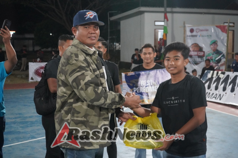 UAG Juara Dandim Cup 2025, Turnamen Basket Ditutup dengan Sukses
