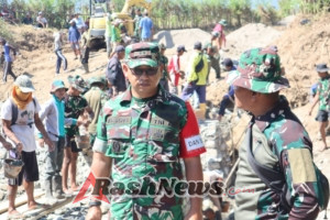 TMMD ke-125 di Kalabeso Dapat Dukungan Penuh Warga, Dansatgas TNI Tinjau Langsung