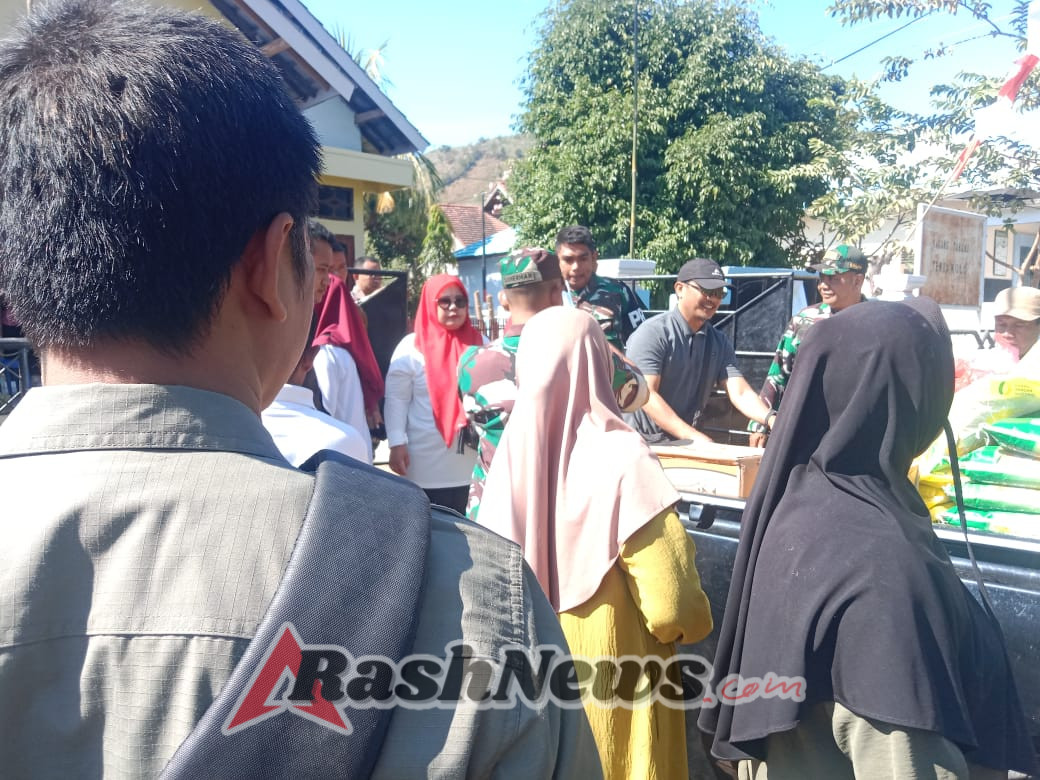 Masyarakat Kolo Apresiasi Operasi Pasar Murah, TNI Terus Kawal Distribusi Bahan Pokok