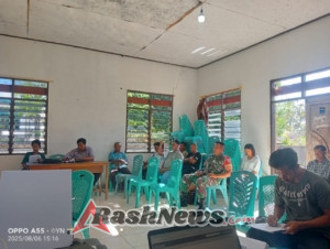 Sinergi Pemerintah Desa dan Babinsa dalam Rancang Pembangunan Desa Lidamanu Tahun 2026