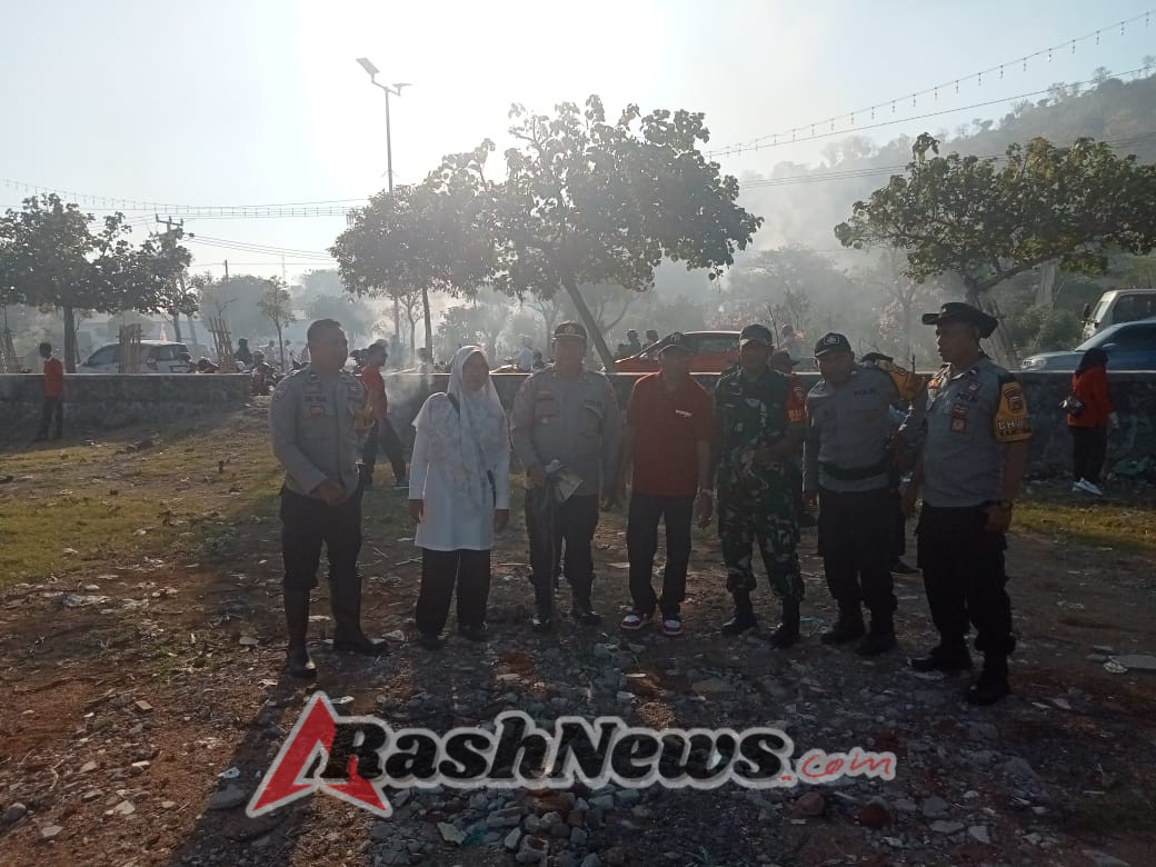 Peran Aktif Koramil 1608-01/Rasanae Dalam Mendukung Program Kebersihan Walikota Bima