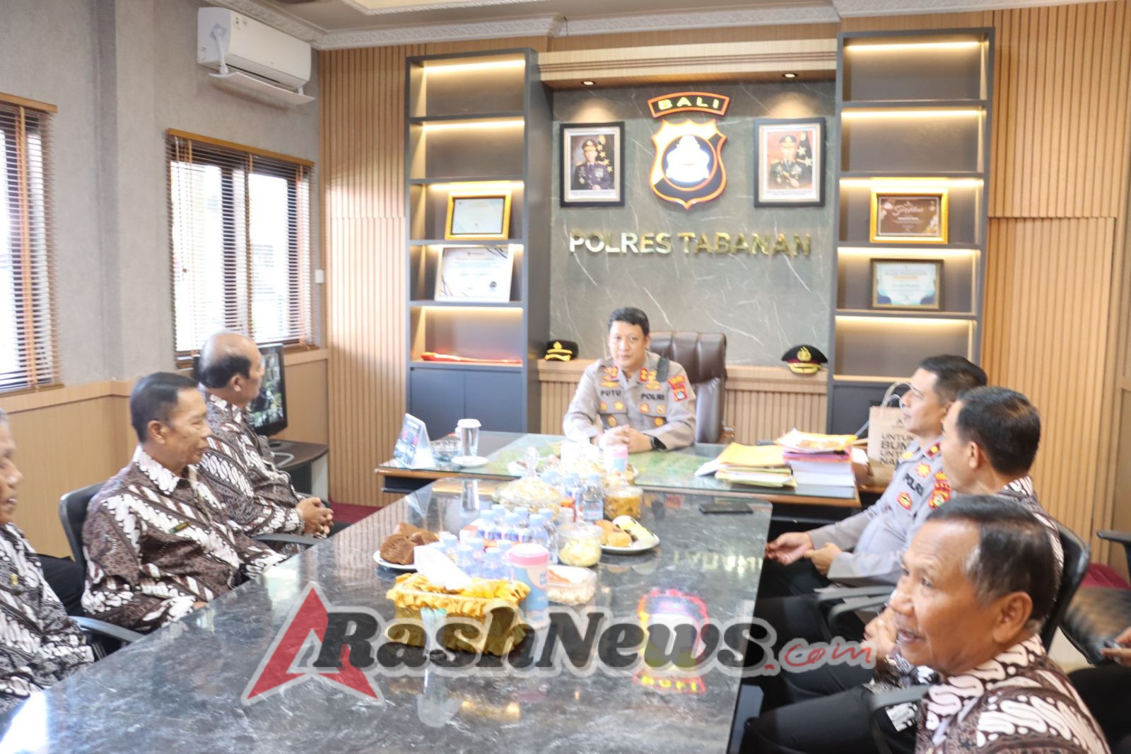 Kapolres Tabanan Terima Audiensi PP Polri Cabang Tabanan, Perkuat Sinergitas dan Komitmen Jaga Kamtibmas