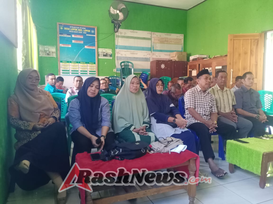 Rapat Pembentukan Panitia Lomba Gerak Jalan, Babinsa Tekankan Semangat Gotong Royong