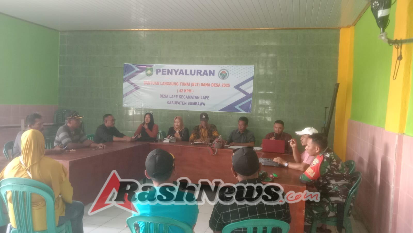 Kolaborasi Babinsa dan Pemdes Lape Wujudkan Pembangunan Berkelanjutan