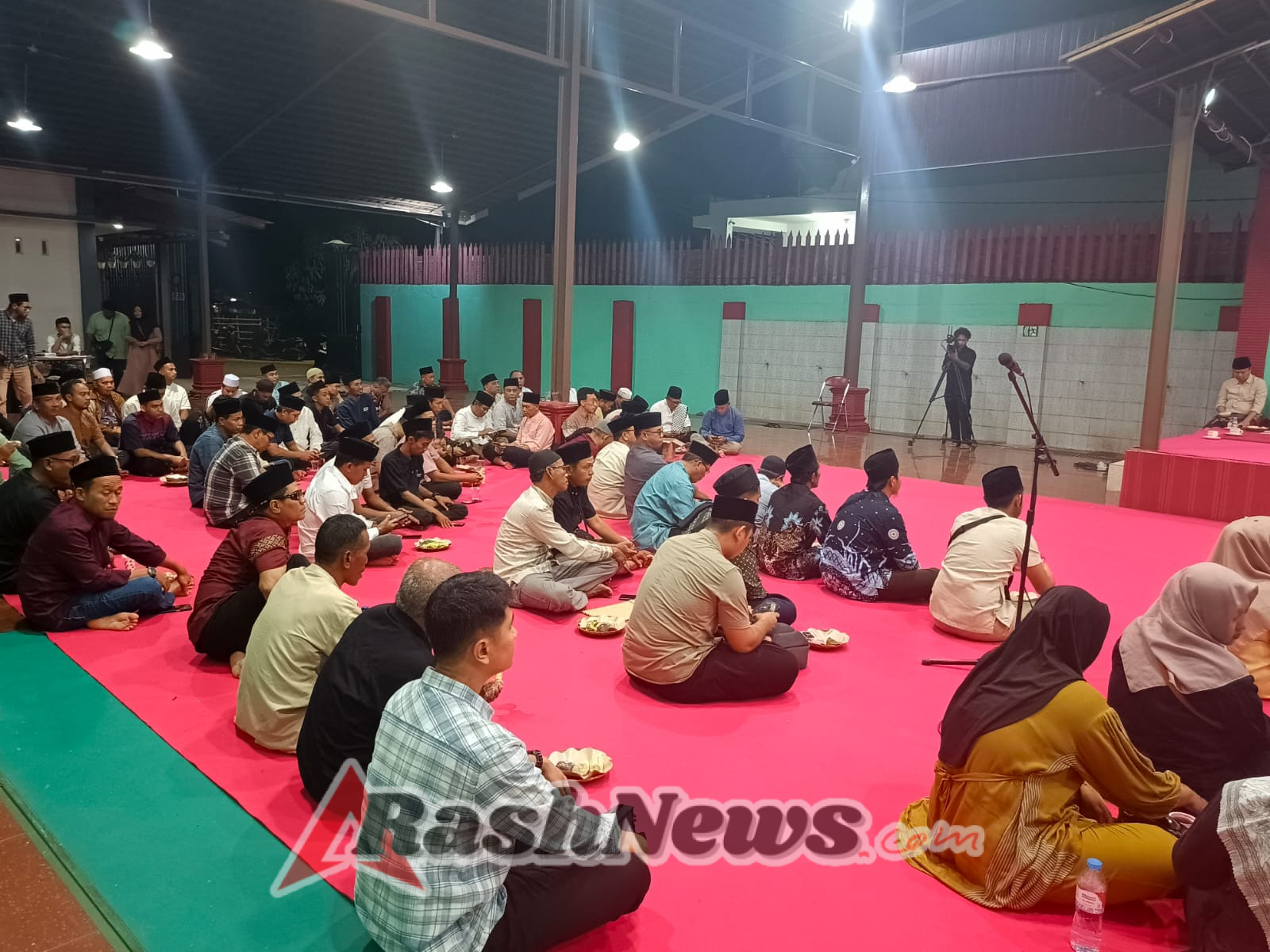 Komitmen Kebersamaan: DanUnit Dim 1628/Sumbawa Barat Hadiri Forum Yasinan KSB