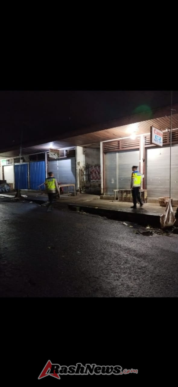 Antisipasi Gangguan Kamtibmas Polsek Penebel  Patroli Malam Hari