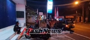 Wujudkan Rasa Aman, Samapta Polsek Abiansemal Laksanakan Patroli Di ATM BRI
