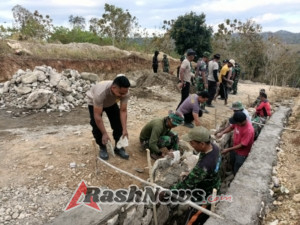 TMMD 125 Kodim 1605/Belu Perkuat Sinergitas TNI Polri Dan Masyarakat