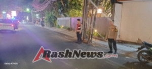 Polsek Kuta Utara Gencar Blue Light Patrol Wujudkan Kawasan Wisata Di Jalan Berawa Aman