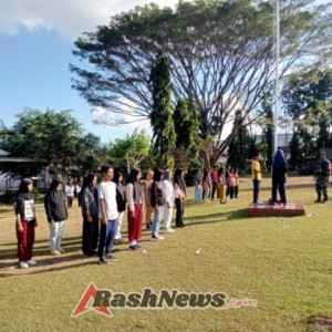 ‎Babinsa & Bhabinkamtibmas Lantung Latih Paskibraka untuk Upacara HUT RI