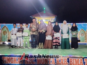 Penutupan MTQ Kecamatan Monta Disambut Meriah dengan Dukungan Koramil