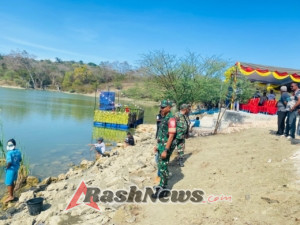 HUT RI dan Desa Letbaun Semarak Bersama Danposramil dan Babinsa