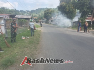 Komsos dan Pamwil Babinsa Kodim 1602/Ende Sukses Jaga Kondusifitas di Ende Timur