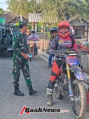 Trabas Motor Trail Lintas Daerah Warnai HUT RI ke-80 di Empang