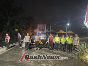Kapolsek Mengwi Pimpin Patroli Atensi Malam Minggu Susuri Jalur Utara