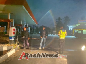 Kanit Intel Polsek Bebandem Pimpin Patroli Blue Light Patrol