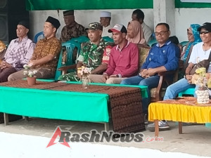 Babinsa Koramil 1602-01/Ende Jaga Ketertiban Saat Pembukaan Perlombaan Desa Borokanda