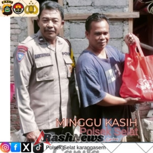 Minggu Kasih Polsek Selat dilaksanakan di BD. Muncan Desa Muncan, Kec. Selat.
