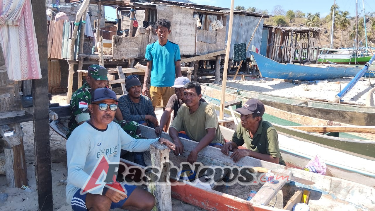 Serda Ismail Rahadat Laksanakan Komsos dan Monitoring Wilayah di Papela