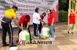 Jalan Sehat dan Safari Kesehatan di Tonja, Upaya Promosikan Gaya Hidup Sehat bersama Babinsa
