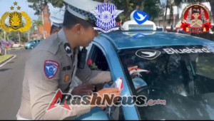 Satlantas Polres Bandara Semarakkan Bulan Kemerdekaan, Kobarkan Semangat Nasionalisme