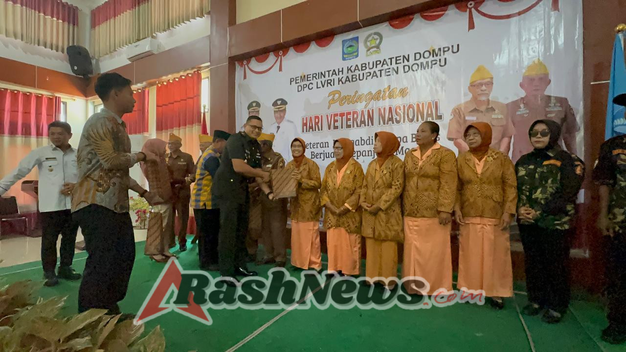 Dandim 1614/Dompu Bersama Veteran di Peringatan Harvetnas