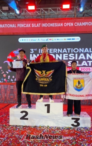 Pesilat Muda Bali TNI AD Juara Dunia, Kibarkan Merah Putih di Podium Tertinggi