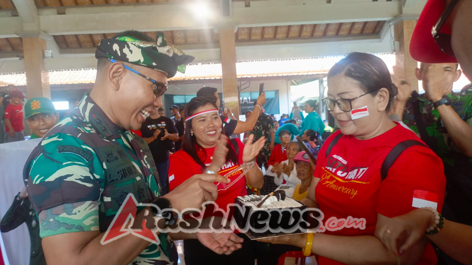 Kado Spesial Untuk Komandan, Komunitas Satu Hati Sampaikan Ucapan Ulang Tahun