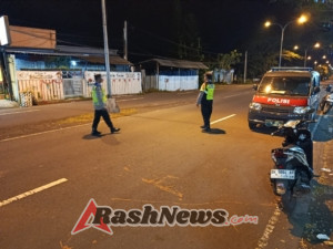 Blue Light Patrol ” Polsek Bebandem Cegah Gangguan Kriminalitas Pada Jam Rawan Agar Terciptanya Situasi Yang Aman Dan Kondusif.