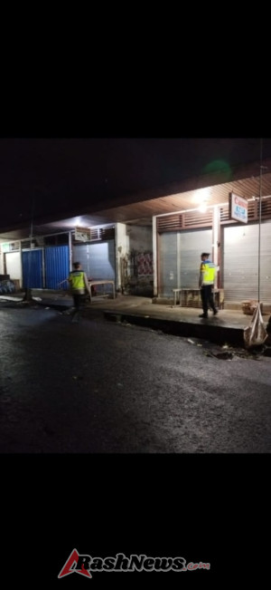 Cegah terjadinya Kriminalitas pada malam hari, Polsek Penebel laksanakan Patroli Blue Light