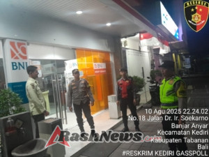 Polsek Kediri Gencarkan Pelaksanaan Patroli Barcode