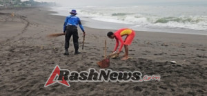 Bersih Pantai Cinta Negeri, Sat Polairud Polres Badung Rayakan HUT RI ke 80 dengan Aksi Nyata