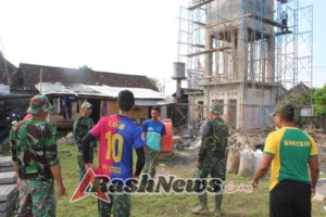 Tower Reservoir TMMD Kodim 1616/Gianyar, Bukti Sinergi Dan SSK dan Pemerintah Desa