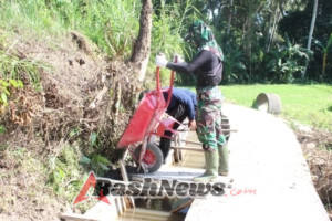 Satgas TMMD Kodim 1616/Gianyar Pastikan Subak Bebas Sumbatan untuk Musim Tanam