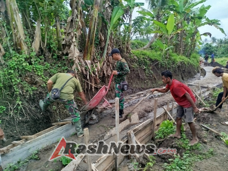 Partisipasi Aktif Masyarakat Jadi Kunci Sukses Pembangunan JUT TMMD ke-125