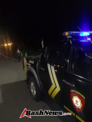 Tingkatkan Patroli Wilayah Polsek Mengwi Susuri Jalur Rawan Kriminalitas