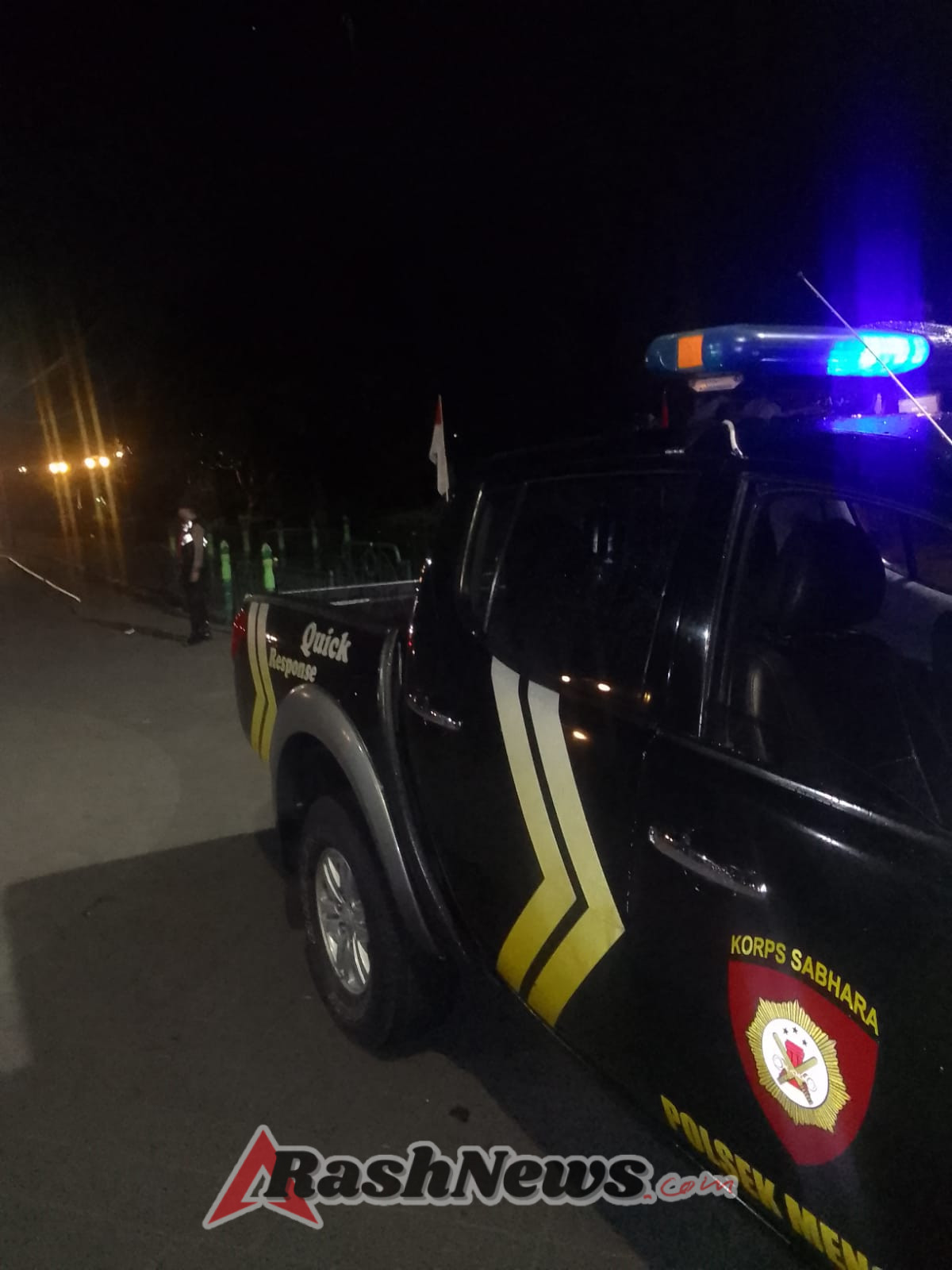 Tingkatkan Patroli Wilayah Polsek Mengwi Susuri Jalur Rawan Kriminalitas