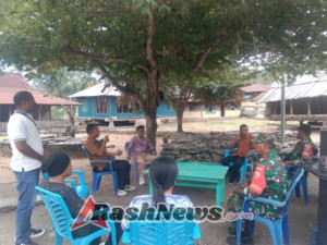 Babinsa Kodim 1602/Ende Hadir di Tengah Masyarakat Desa Je’o Du’a untuk Pamwil dan Komsos