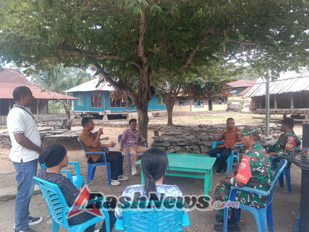 Babinsa Kodim 1602/Ende Hadir di Tengah Masyarakat Desa Je’o Du’a untuk Pamwil dan Komsos
