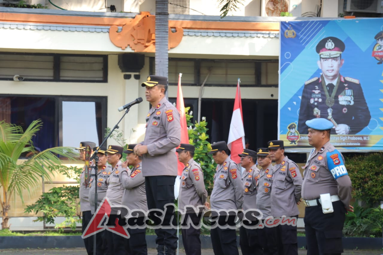 Waka Polres Tabanan Pimpin Apel Jam Pimpinan, Tekankan Disiplin dan Siap Sambut Rangkaian Kegiatan Kemerdekaan